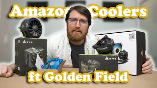 Golden Field CPU Cooler Shootout: Random Amazon crap pt. 2