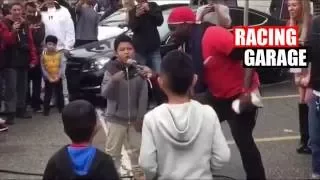 THIS KID IS A LEGEND! - INSANE KID RAP BATTLE - MY DAD HAS A GTR