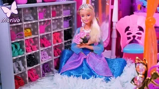 Mebelkowo #7 * KSIĘŻNICZKA BARBIE - SYPIALNIA I KOLEKCJA BUTÓW * Mebluję pokój dla lalek