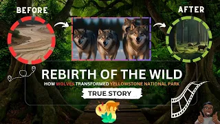 Rebirth of the Wild -How Wolves Transformed Yellowstone !!!
