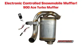 Ski-Doo 900 Ace Turbo Vari-Sound Muffler - Electronic Controlled Muffler