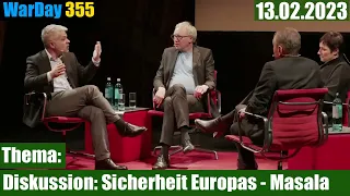 🟢 WarDay 355 - StreitClub #6 "Europas Sicherheit" mit Carlo Masala & Johannes Varwick DE