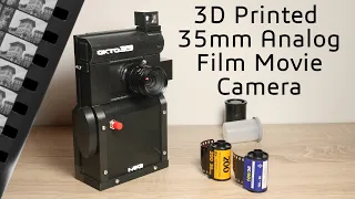 3D Printed 35mm Analog Film Movie Camera | OKTO35