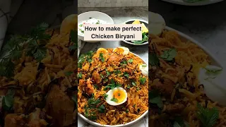 How to make perfect Biryani at home..🤤 Easy way to make.      #shorts #food