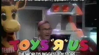 1986 Toys "R" Us Christmas commercial.