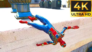 GTA 5 Iron Spiderman Ragdolls Compilation - Suck Smash Ragdolls Ep.75 ( Euphoria Physics)