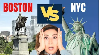 Boston vs New York City - Living in BOSTON vs NYC 2023
