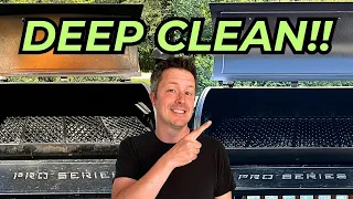 DEEP CLEAN a PIT BOSS in 4 EASY STEPS! Plus RUST Removal!