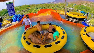 Wild Rafting Water Slide at El Rollo Parque Acuático