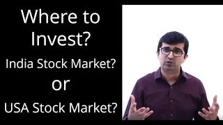 Indian Stock Market Vs. USA Stock Market (निवेश कहाँ करना चाहिए?) | Stock Market for beginners