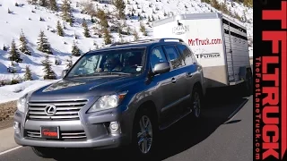 2015 Lexus LX 570 takes on the grueling IKE Guantlet towing review