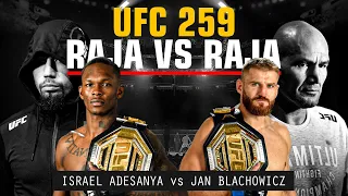 Raja vs Raja: Israel Adesanya vs Jan Blachowicz