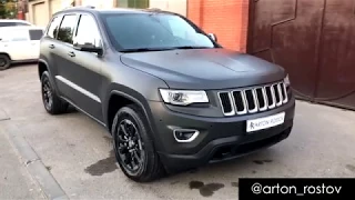 Jeep Grand Cherokee. Оклейка кузова в матовую пленку от kpmf.