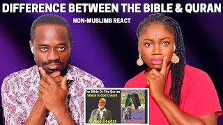 Christians Reacts To The Difference Between the Bible & the Quran By Ahmed Deedat