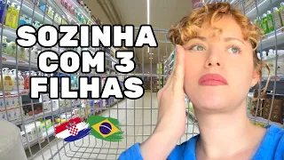 🔹ROTINA DA SEMANA COM 3 FILHAS NA CROÁCIA / POR QUE MEU MARIDO GRINGO APARECE MENOS NOS VÍDEOS🇧🇷🇭🇷