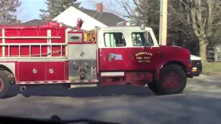 Champlain Emergency Vehicles Parade  3-31-20