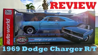 1969 Dodge Charger R/T diecast review (1/18 scale - MCACN) by Auto World