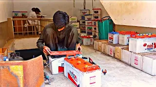 Brilliant Technique Of Restoration Dead Acid Lead Battery.