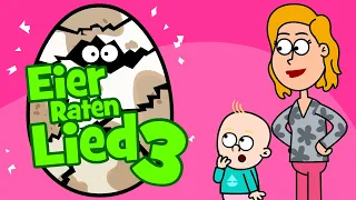 ♪ ♪ Kinderlied Ratespiel - Eier Raten Lied 3 | Hurra Kinderlieder | Mitmachlieder Ostern