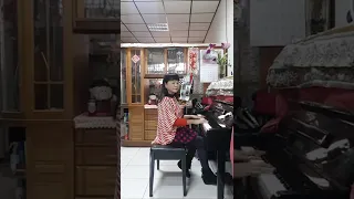 林俶華老師鋼琴演奏曲"黄昏的故鄉"！