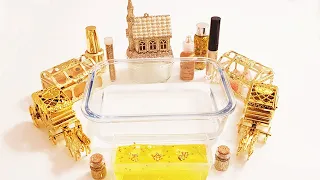 ✨ Golden Elegance: Creating Mesmerizing Gold Slime ✨Most Satisfying Slime Video #45✨ASMR✨