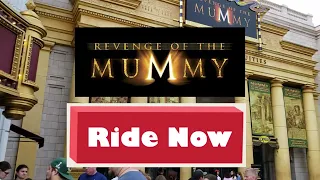 Revenge of the Mummy | Universal Orlando Resort | POV | shot April 2020