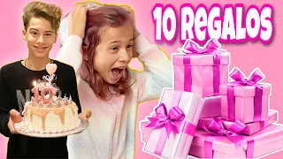 CUMPLEAÑOS DE SOFI 🎉 ABRIENDO REGALOS🎁 10 SORPRESAS / MIKA SOFI VLOG