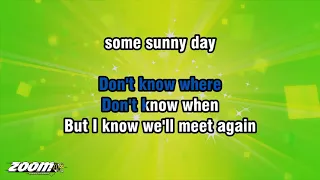 Vera Lynn - We'll Meet Again (Without Choir) - Karaoke Version from Zoom Karaoke