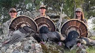 Three Toms Down | Cali Turkey Hunt | Triple Kill | Girls That Hunt!