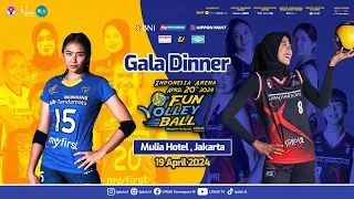 Gala Dinner dan Ramah Tamah "Fun Volley Ball 2024" (INDONESIA ALL STARS v RED SPARKS)