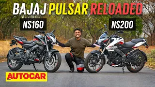 2023 Bajaj Pulsar NS160 and NS200 review - Small yet significant updates | First Ride| Autocar India