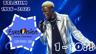 BELGIUM  IN EUROVISION | ALL SONGS (1956 – 2022) | REACTION & RANKING (Eurovision Through Time)