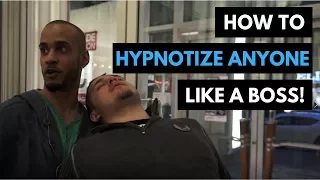 STREET HYPNOSIS // Rapid Hypnosis Technique (Must See!)