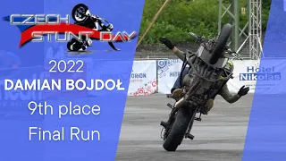 Czech Stunt Days 2022 - Damian Bojdoł 9th place Final Run