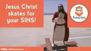 Jesus Christ skates for your SINS!
