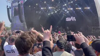 SIM - The Rumbling. Attack On Titan Opening Intro. - Filmed live at Download 2023. First time in UK.