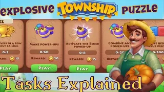 Township || How To Complete HARVEST FESTIVAL : EXPLOSIVE PUZZLE Event TASK EXPLAINED!! 🌾