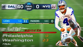 Last Time Every NFL Team Got a Shutout