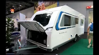Caravelair Allegra 475 Camping Caravan travel trailer Camper new model walkaround + interior K1302
