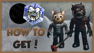 HOW TO GET "INTO THE UNKNOWN" AND "INSANITY" BADGES IN PIGGY BACKROOMS&PIGGY INSANE SERIES RELOADED!