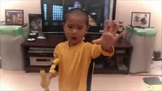 Meet the 5-Year-Old Mini Bruce Lee Who Can Replicate Bruce Lee's Nunchuck Skills