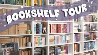 Bookshelf tour 2024 🤍 (750+ books!)