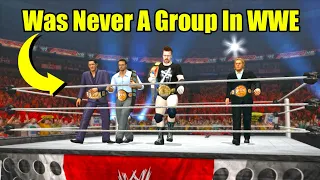 7 Groups That Only Existed In WWE Games