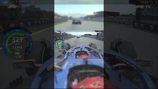 Pierre Gasly Going Straight Around The Outside Of Nyck De Vries | #f1 #shorts #short #formula1