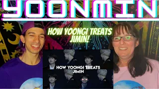 How Yoongi Treats Jimin | REACTION