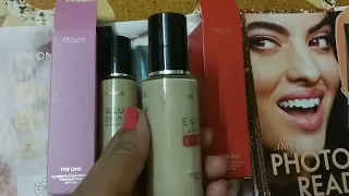 THE ONE illuskin aquaboost foundation spf 20 VS THE ONE Everlasting sync foundation spf 30