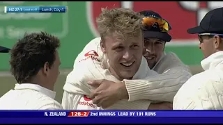 England vs New Zealand 2004 3rd Test Nottingham 4th Innings Highlights (720p60)