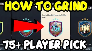 How To Grind The 75+ Player Pick SBC