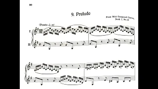 Bach: Prelude in G Major, BWV 860 (Clarinet and Bass Clarinet)