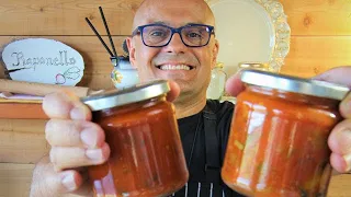 SUGHI PRONTI 2 CONSERVE per LA PASTA conserva naturale per pasta sugo pronto vasetti fatto in casa